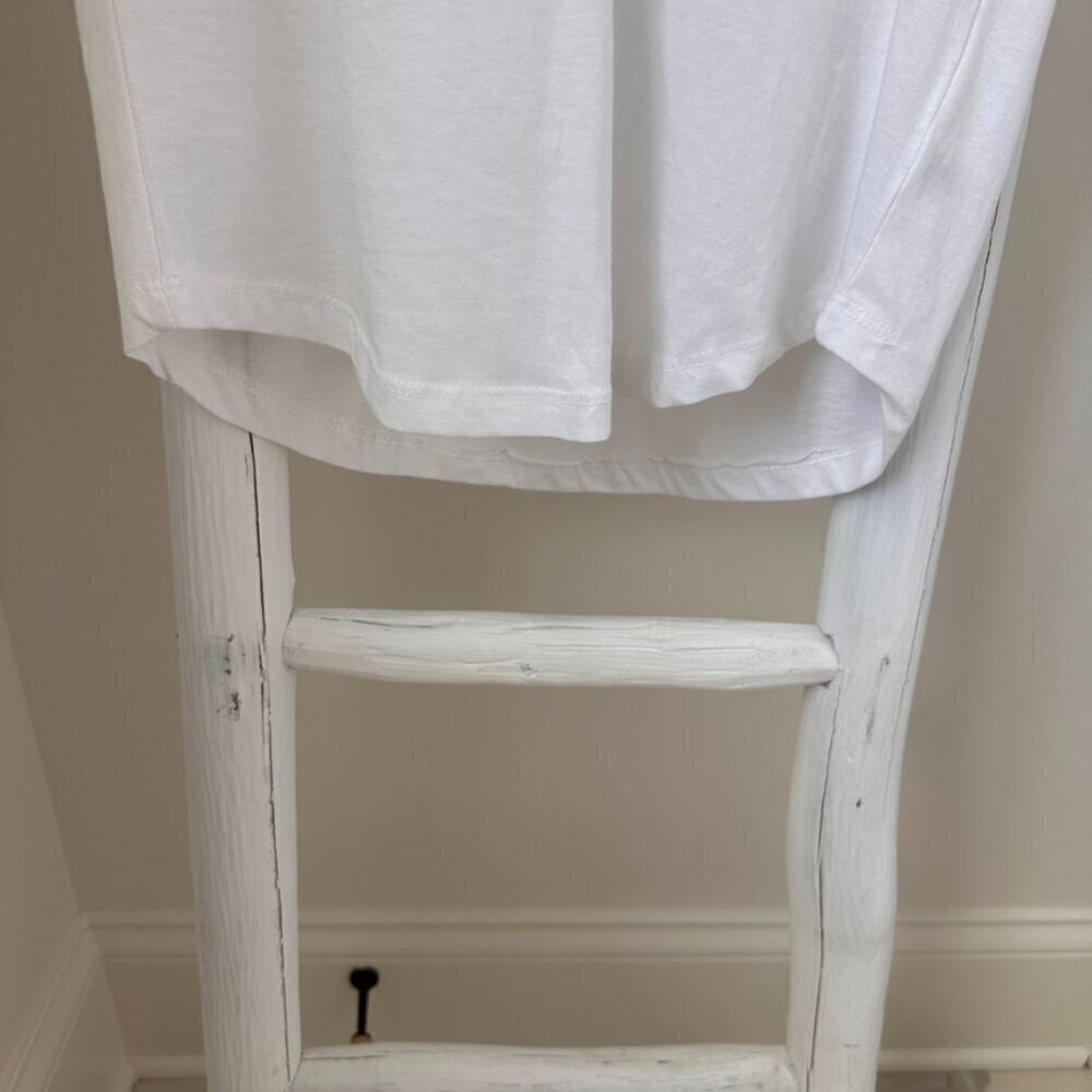 Francesca's Cloth By Design Basic White T-Shirt NWT Size XS - Picture 7 of 10